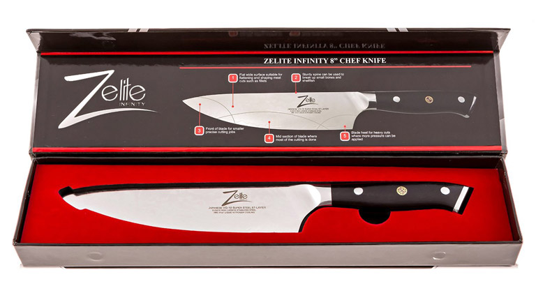 Zelite Infinity 8-Inch Chefs Knife
